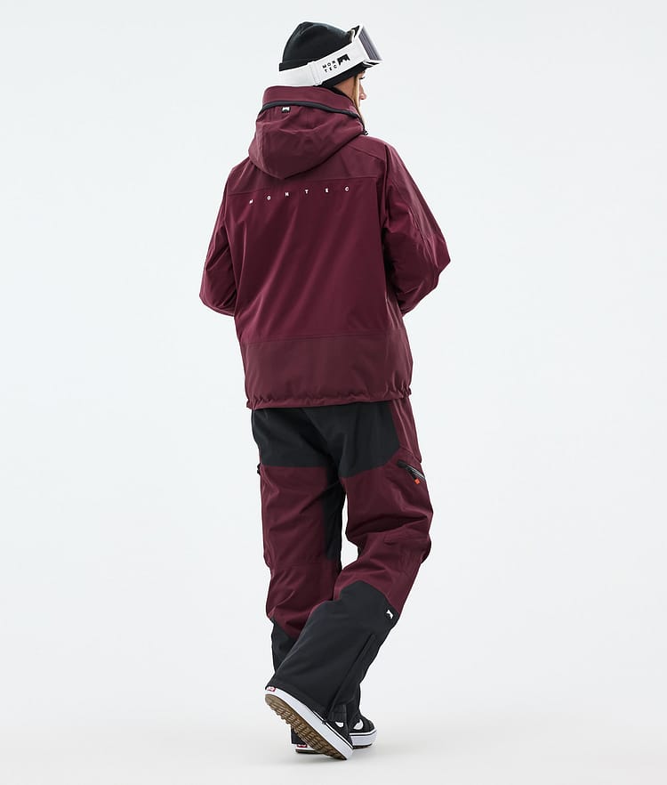 Montec Oracle W Snowboardjacke Damen Burgundy Renewed, Image 4 of 9