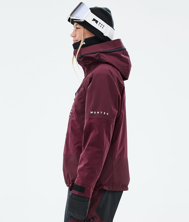 Montec Oracle W Snowboardjacke Damen Burgundy Renewed, Image 5 of 9
