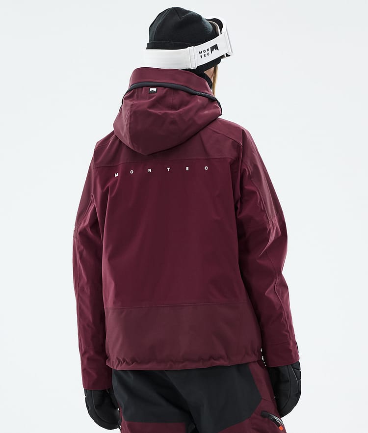 Montec Oracle W Snowboardjacke Damen Burgundy Renewed, Image 6 of 9