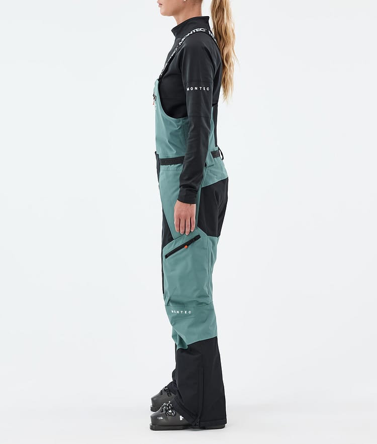 Montec Dozer W Pantaloni Sci Donna Atlantic/Black, Image 3 of 7