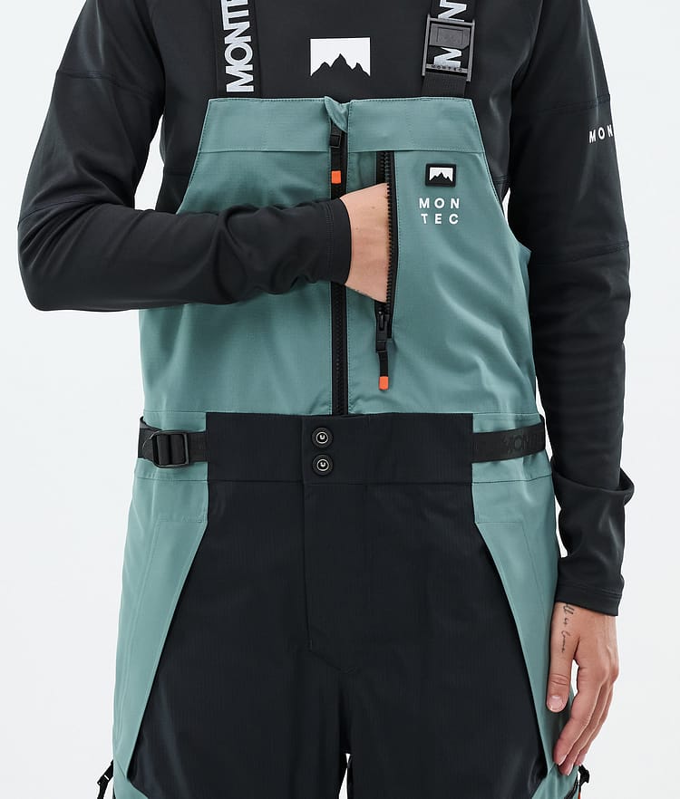 Montec Dozer W Pantaloni Sci Donna Atlantic/Black, Image 6 of 7