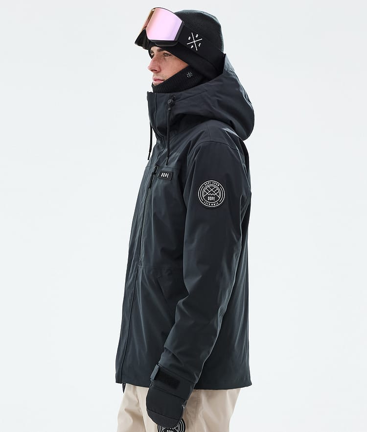Dope Blizzard Full Zip Snowboard Jacket Men Black, Image 5 of 9