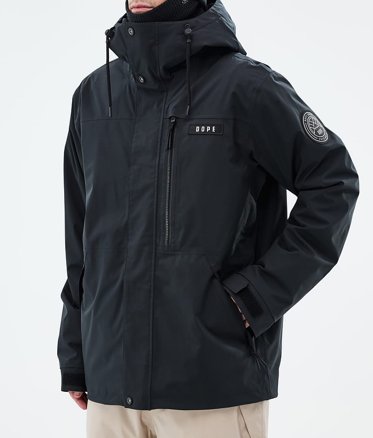 Dope Blizzard Full Zip Ski Jacket Men Black, Image 7 of 9