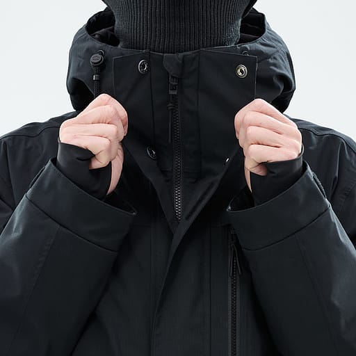 Front Zipper with Double Plackets