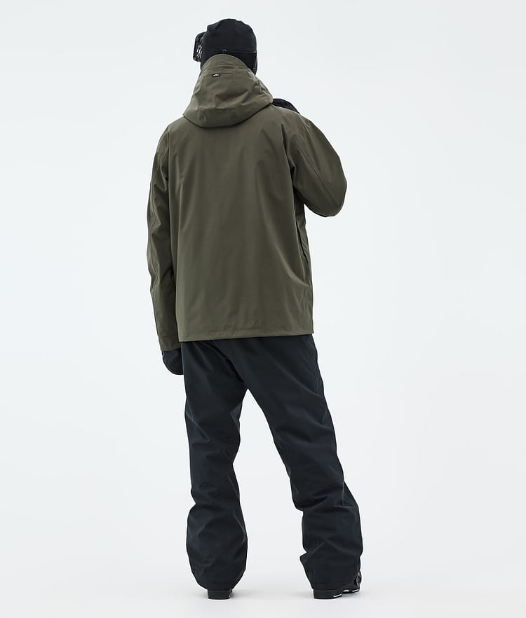 Dope Blizzard Full Zip Giacca Sci Uomo Olive Green, Image 4 of 9