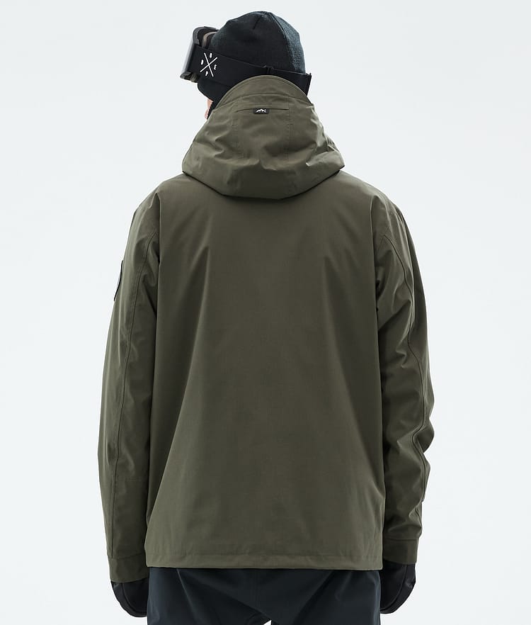 Dope Blizzard Full Zip Giacca Sci Uomo Olive Green, Image 6 of 9