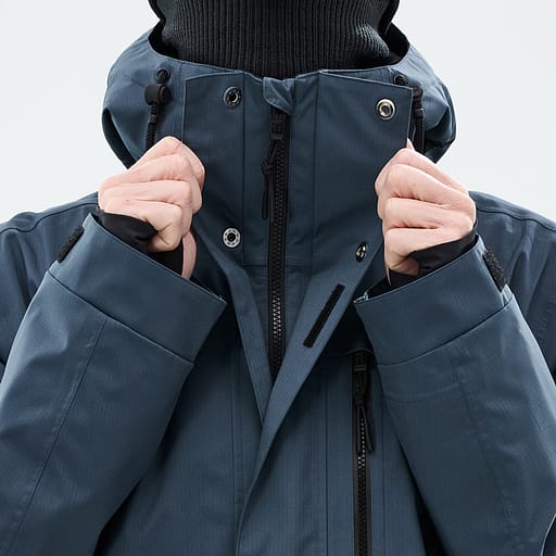 Front Zipper with Double Plackets
