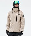 Dope Blizzard Full Zip Ski Jacket Men Sand