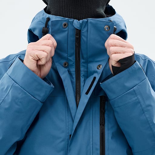 Front Zipper with Double Plackets