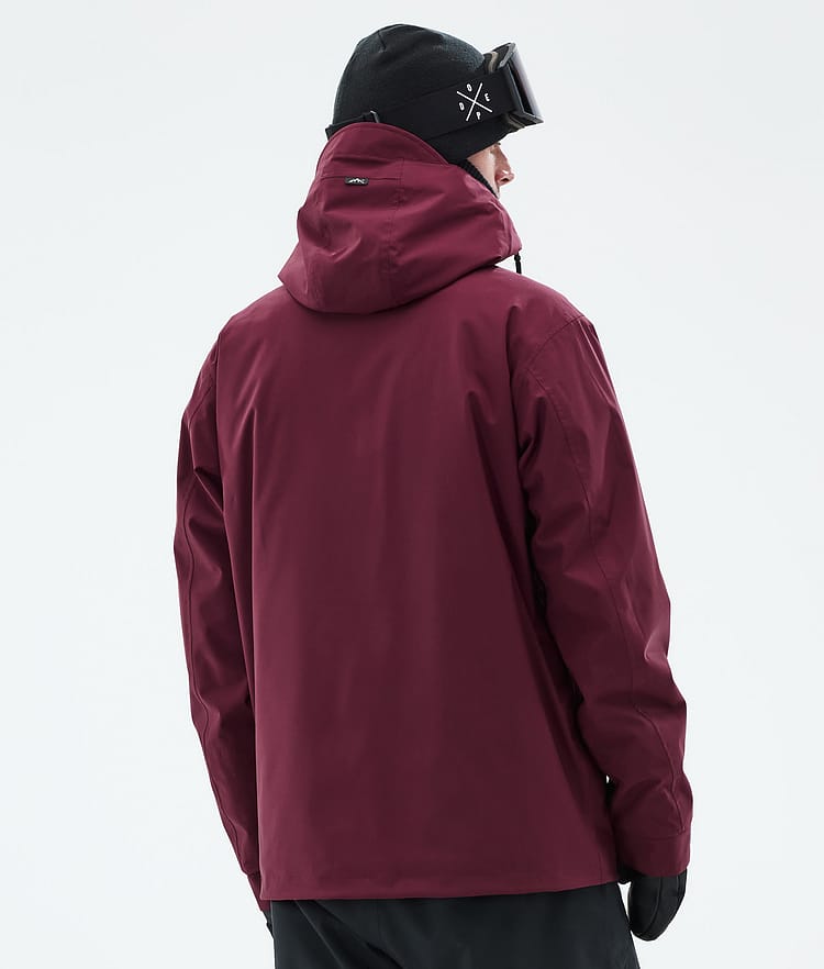 Dope Blizzard Full Zip Giacca Sci Uomo Burgundy, Image 7 of 10