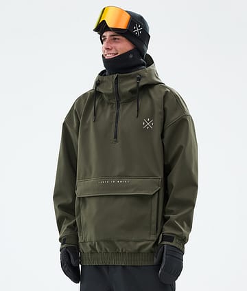 Dope Cyclone Snowboard Jacket Olive Green