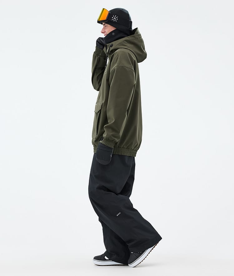 Dope Cyclone Snowboard Jacket Men Olive Green, Image 3 of 8
