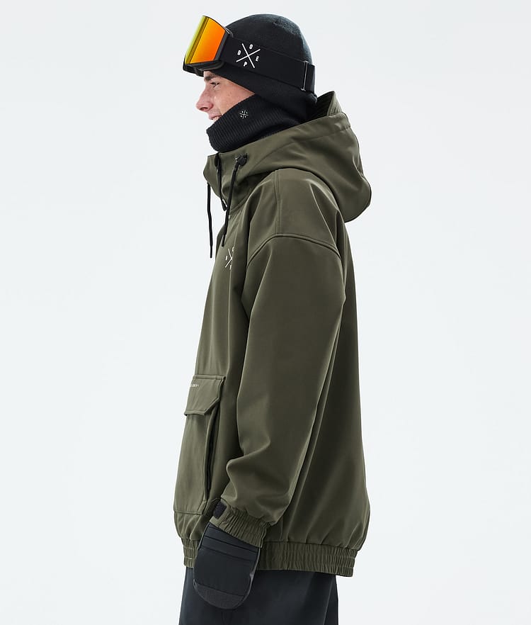 Dope Cyclone Giacca Sci Uomo Olive Green, Image 5 of 8