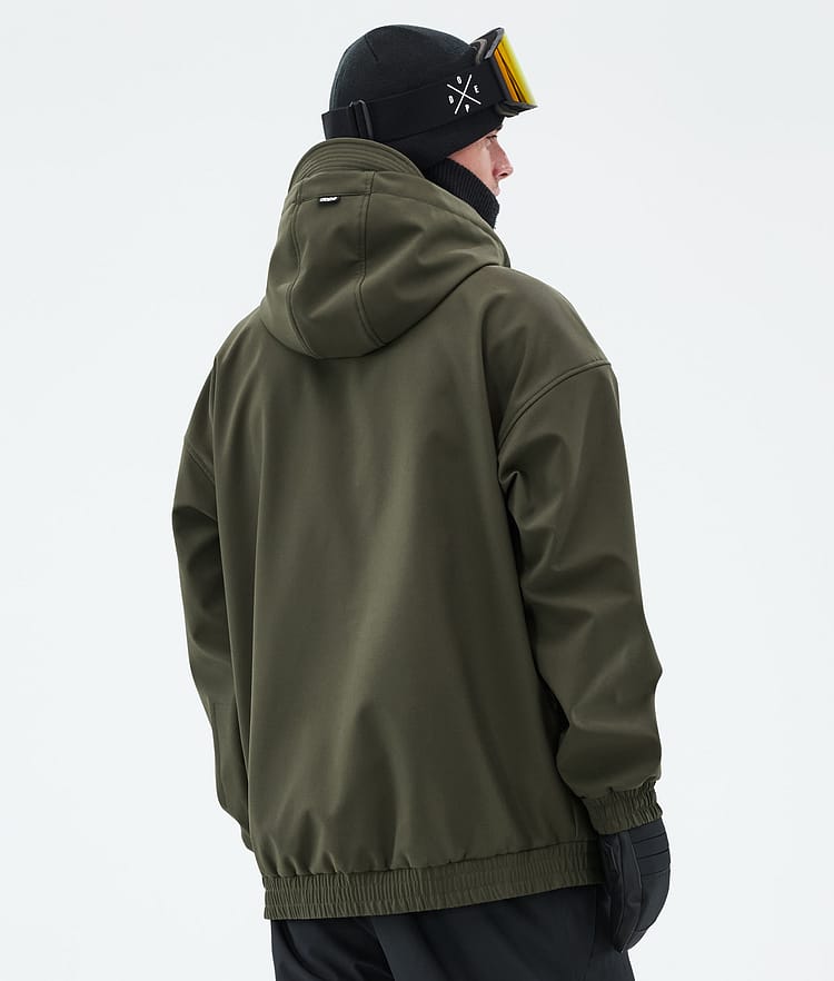 Dope Cyclone Snowboard Jacket Men Olive Green, Image 6 of 8