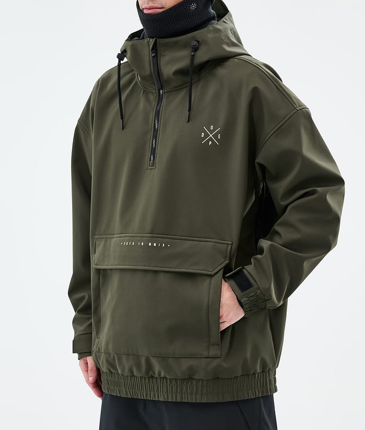 Dope Cyclone Snowboard Jacket Men Olive Green, Image 7 of 8