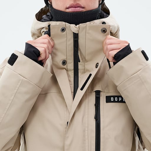 Front Zipper with Double Plackets