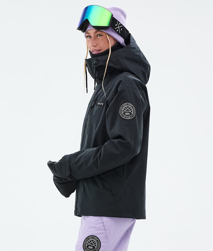 Dope Blizzard W Full Zip Ski Jacket Women Black, Image 5 of 9