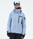 Dope Blizzard W Full Zip Snowboard Jacket Women Light Blue