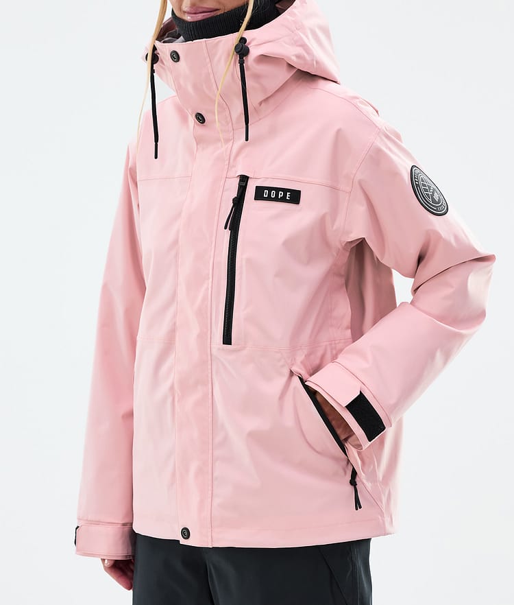 Dope Blizzard W Full Zip Ski Jacket Women Soft Pink, Image 7 of 9