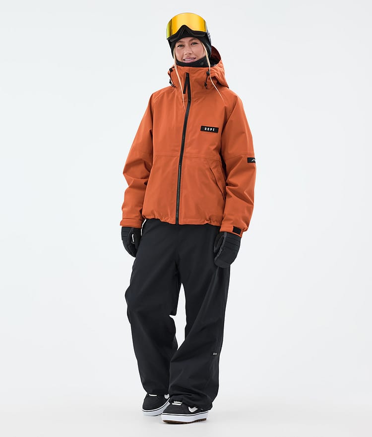 Dope Spartan W Snowboard Jacket Women Burned Orange, Image 2 of 8