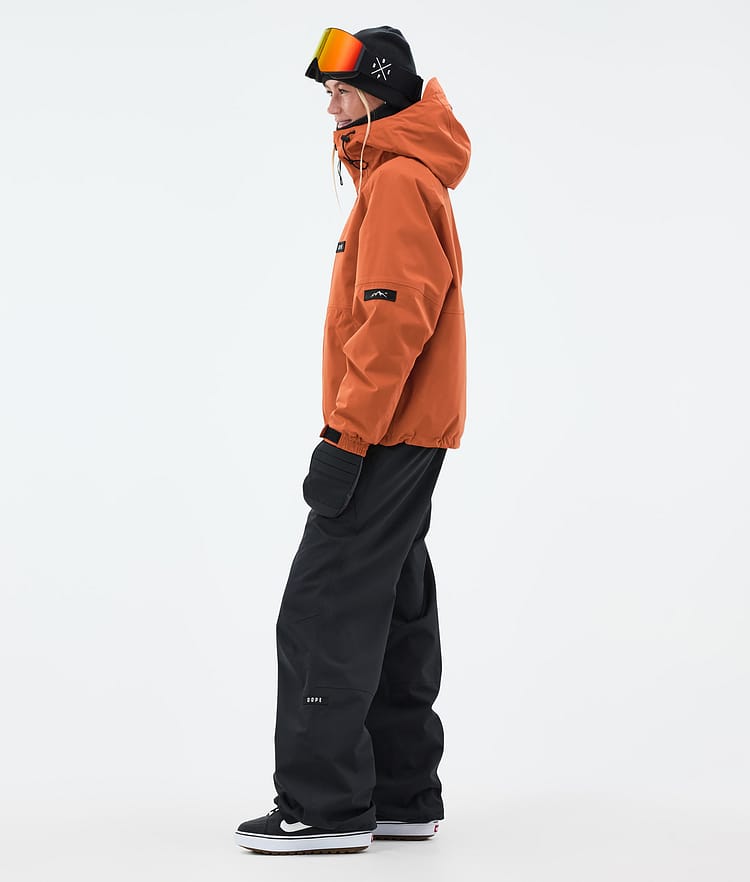 Dope Spartan W Snowboard Jacket Women Burned Orange, Image 3 of 8