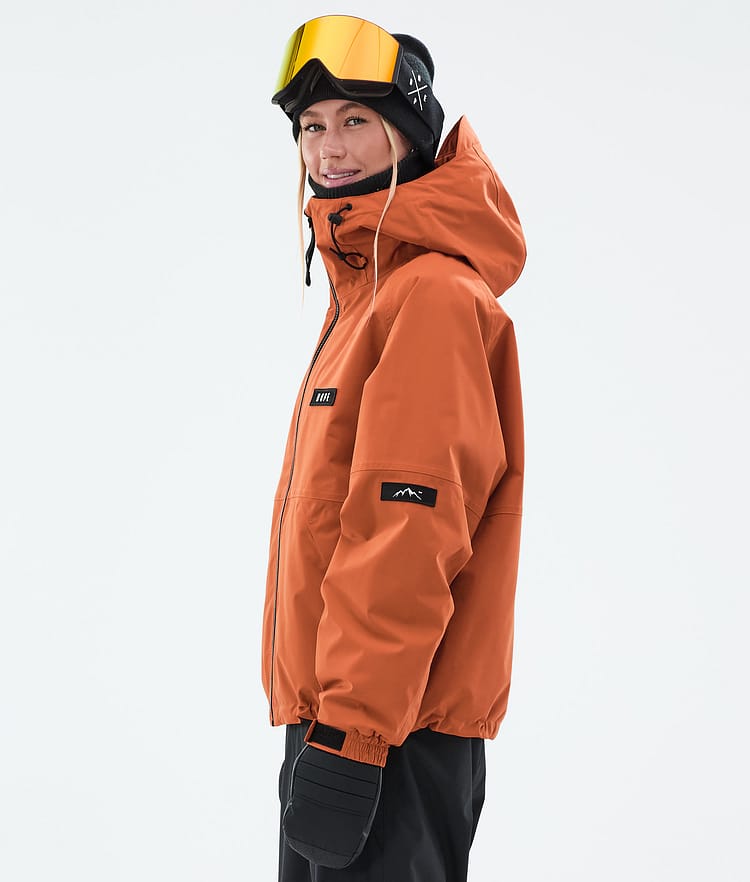 Dope Spartan W Ski Jacket Women Burned Orange, Image 5 of 8