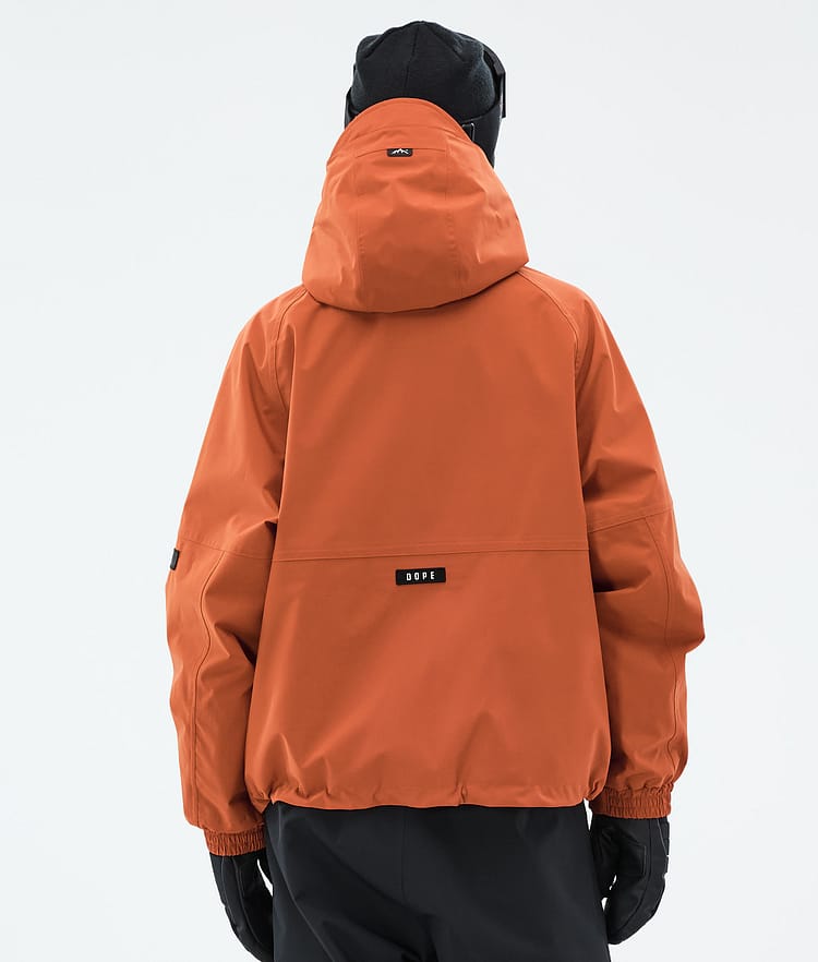 Dope Spartan W Snowboard Jacket Women Burned Orange, Image 6 of 8