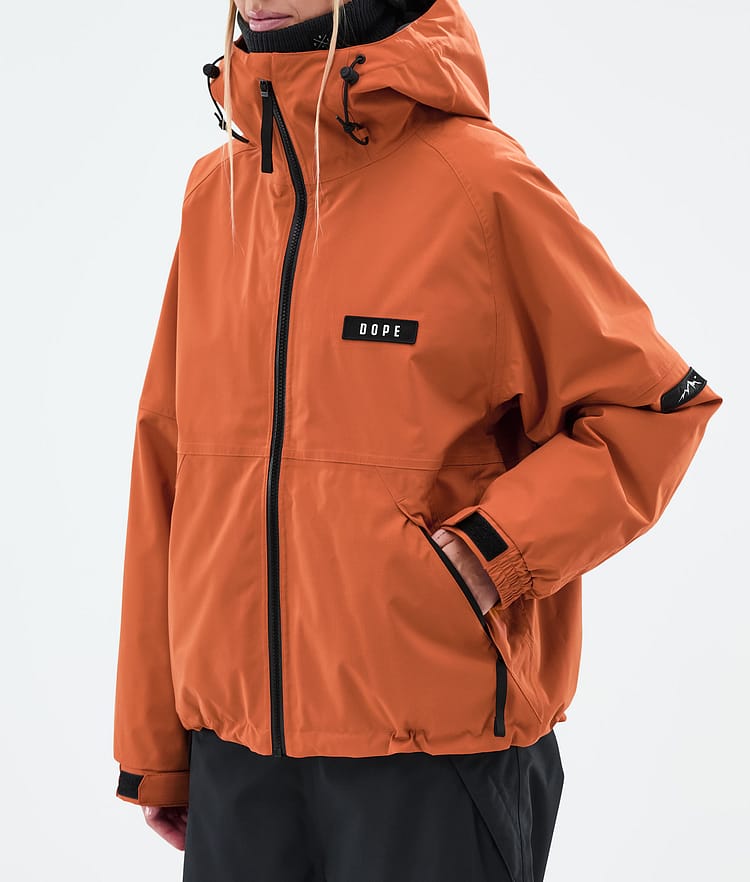Dope Spartan W Ski Jacket Women Burned Orange, Image 7 of 8