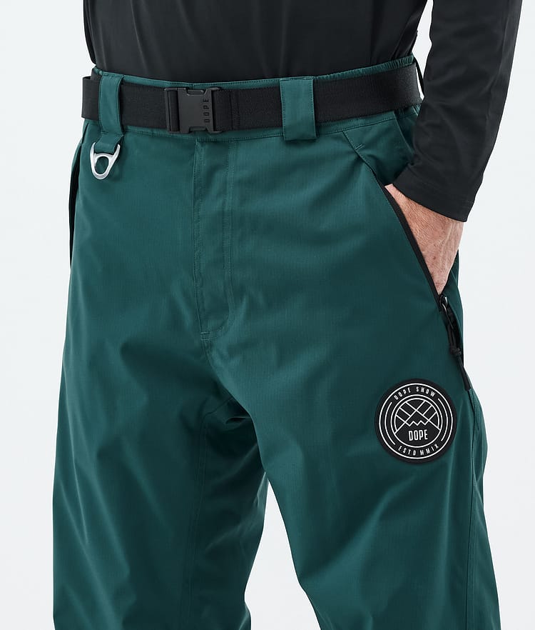 Dope Blizzard Ski Pants Men Bottle Green, Image 5 of 5