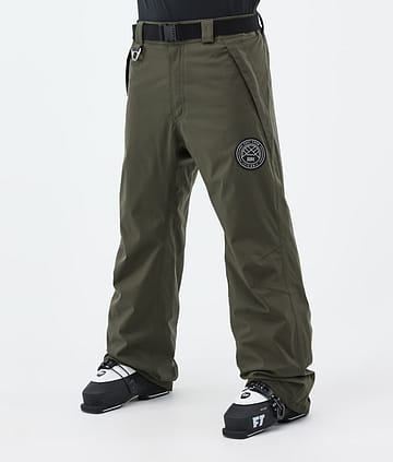 Dope Blizzard Ski Pants Olive Green