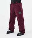Dope Blizzard Ski Pants Men Burgundy