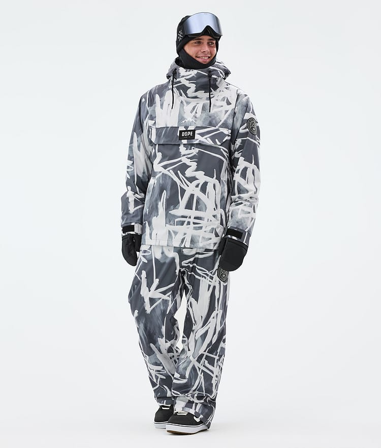Dope Blizzard Snowboardhose Herren Scribble Black, Image 2 of 5