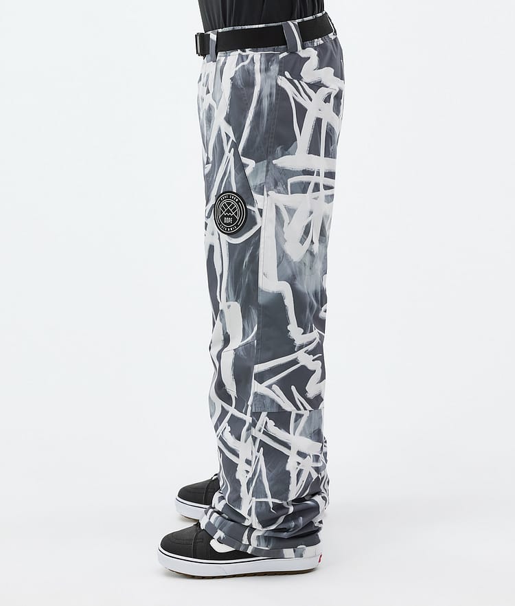 Dope Blizzard Snowboardhose Herren Scribble Black, Image 3 of 5