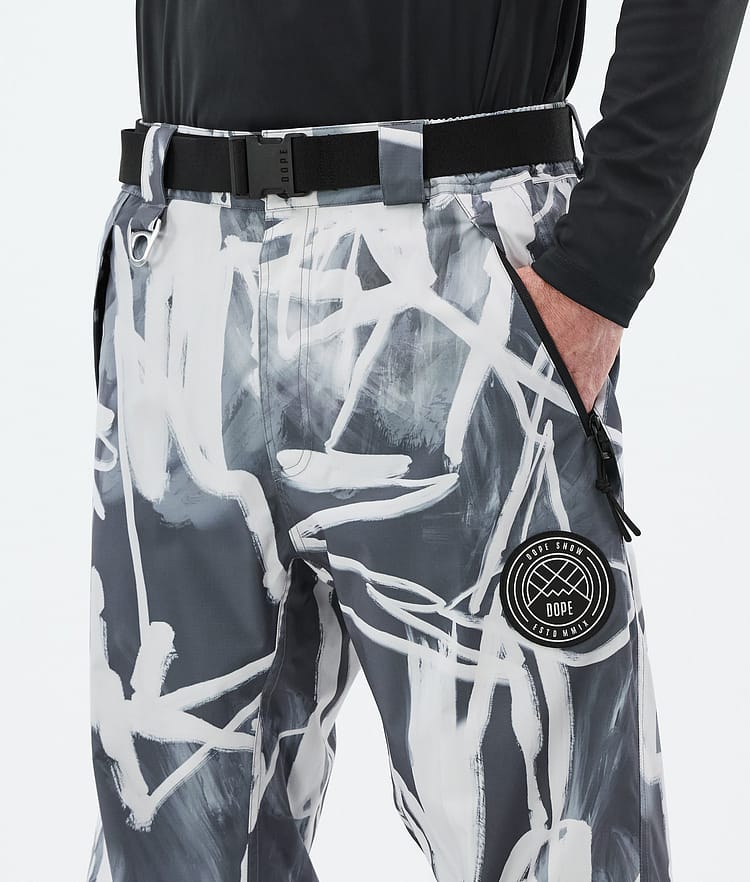 Dope Blizzard Snowboardhose Herren Scribble Black, Image 5 of 5
