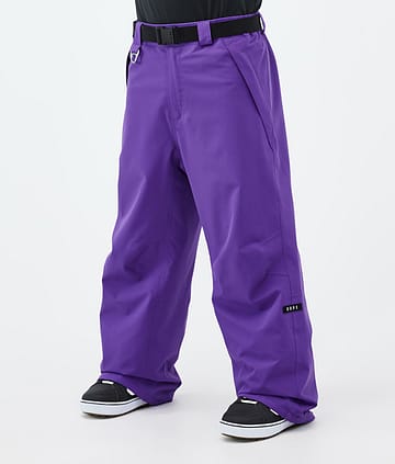Dope Big Snowboard Pants Vivid Purple Renewed