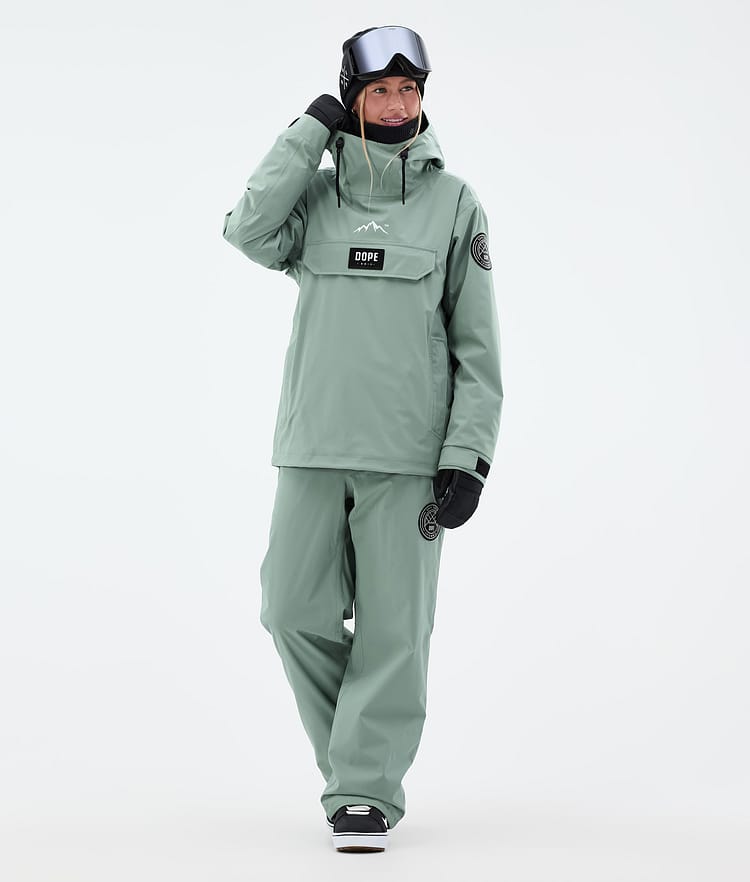 Dope Blizzard W Snowboard Pants Women Faded Green, Image 2 of 5