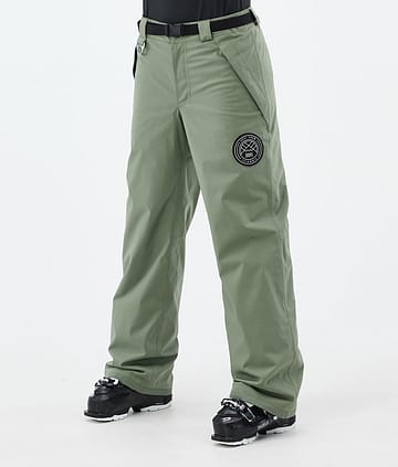 Dope Blizzard W Ski Pants Moss Green