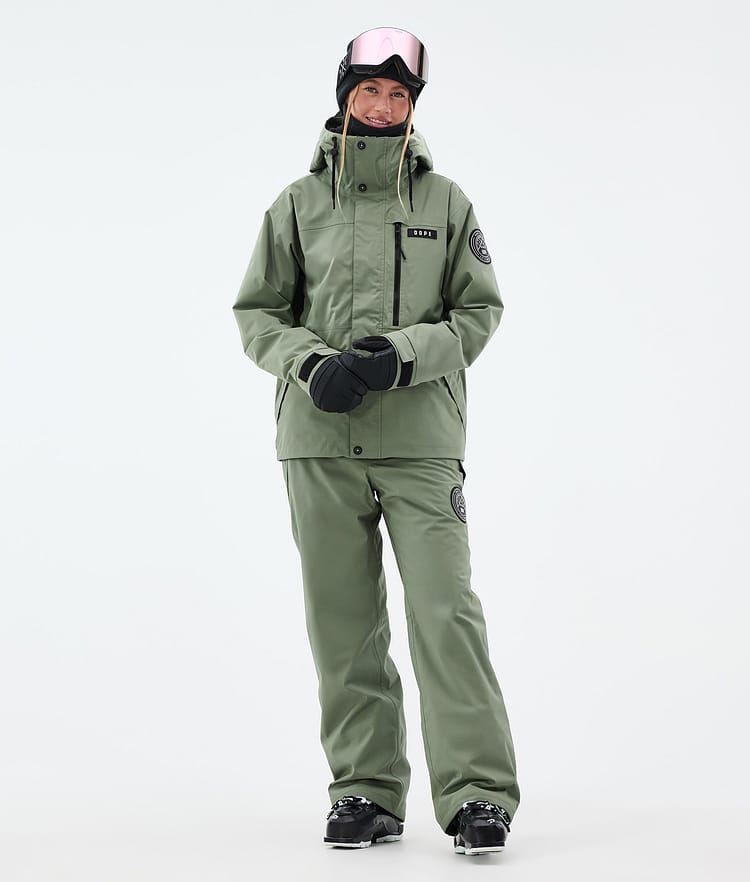 Dope Blizzard W Ski Pants Women Moss Green, Image 2 of 5