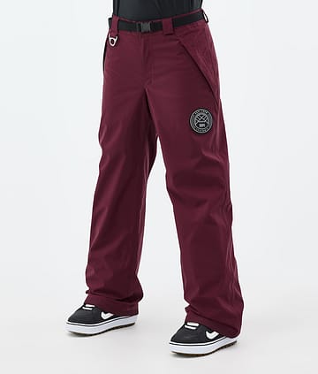Dope Blizzard W Snowboard Pants Burgundy Renewed