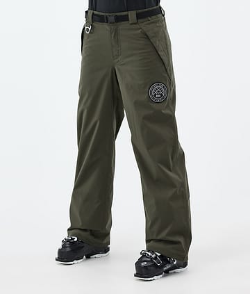 Dope Blizzard W Ski Pants Olive Green