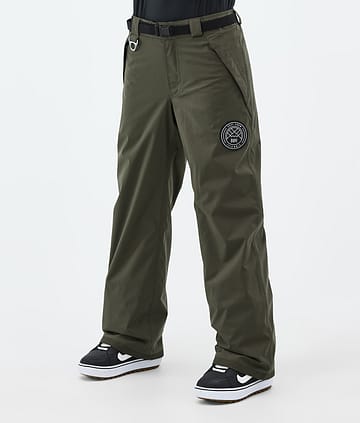 Dope Blizzard W Snowboard Pants Olive Green Renewed