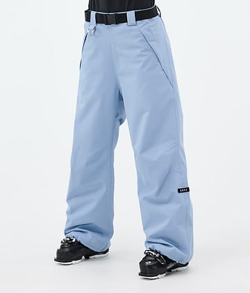 Dope Big W Ski Pants Light Blue