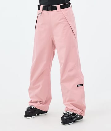 Dope Big W Ski Pants Soft Pink