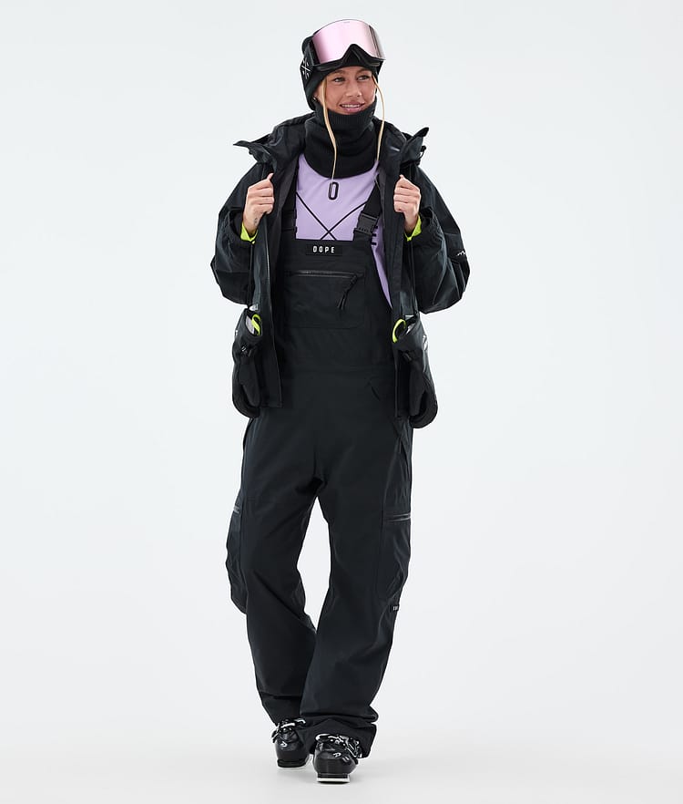 Dope Vertex W Pantaloni Sci Donna Black, Image 2 of 7