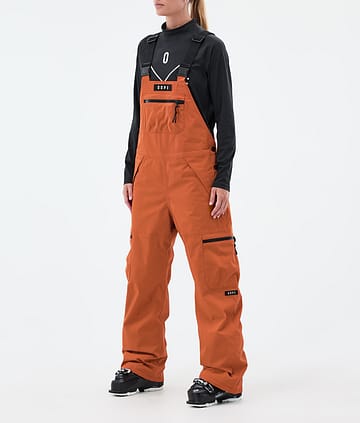 Dope Vertex W Ski Pants Burned Orange