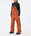 Dope Vertex W Pantaloni Sci Donna Burned Orange
