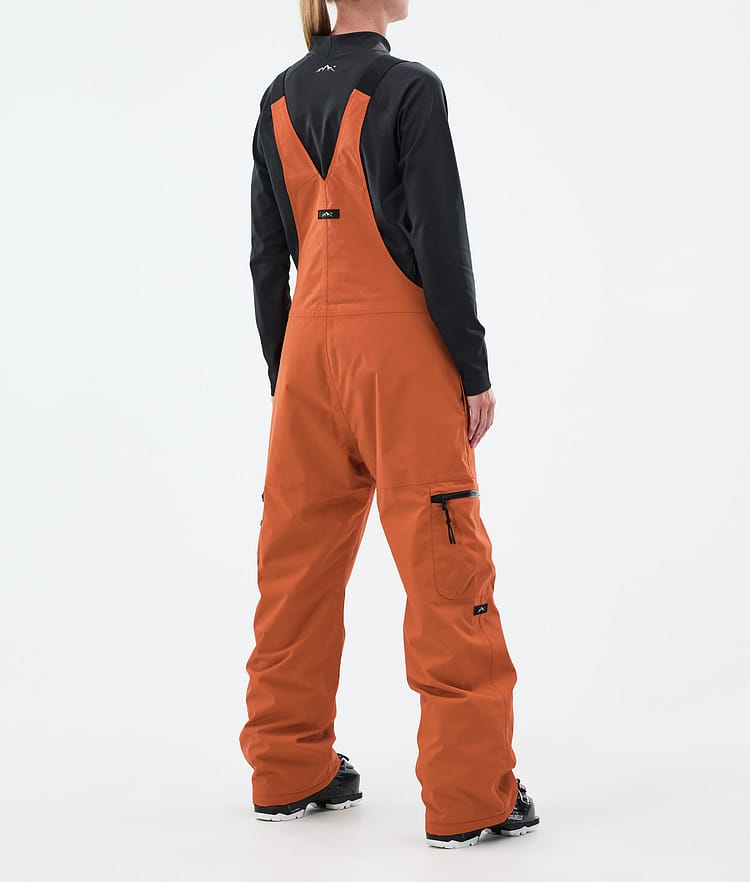 Dope Vertex W Pantaloni Sci Donna Burned Orange, Image 4 of 7