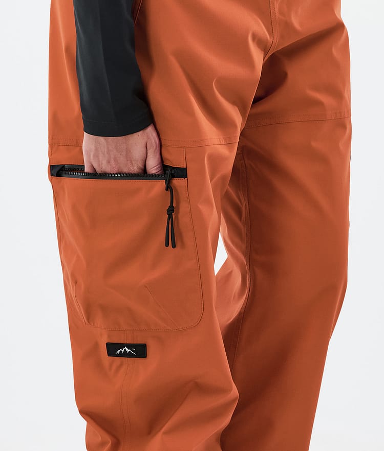 Dope Vertex W Pantaloni Sci Donna Burned Orange, Image 7 of 7