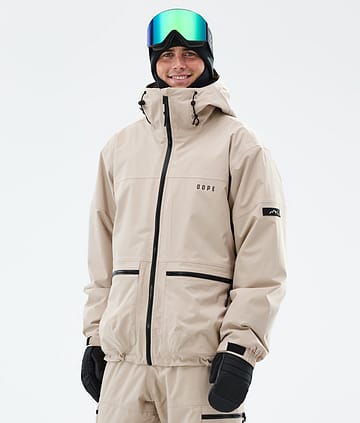 Dope Vertex Snowboard Jacket Sand