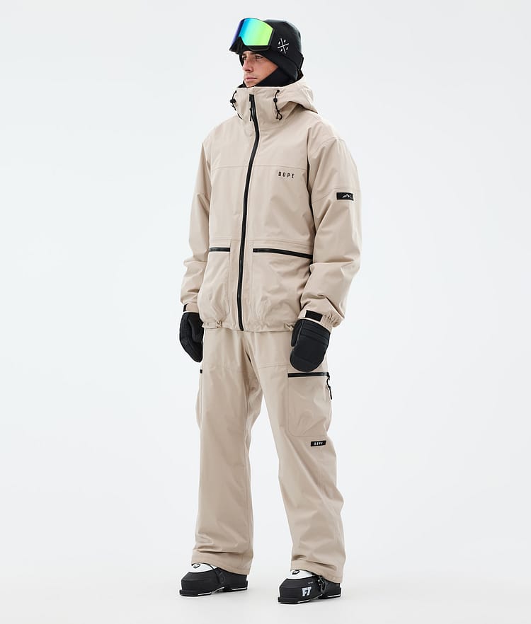 Dope Vertex Ski Jacket Men Sand, Image 2 of 8